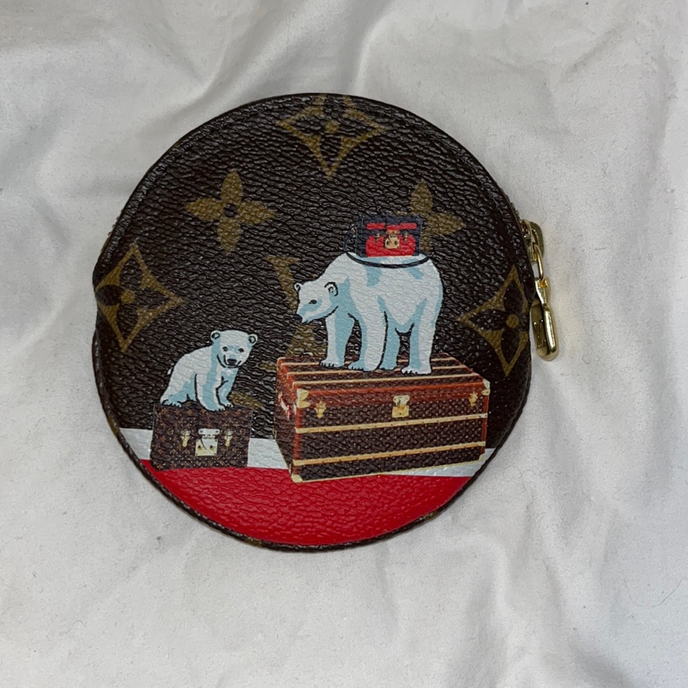 LV limited edition coin pouch